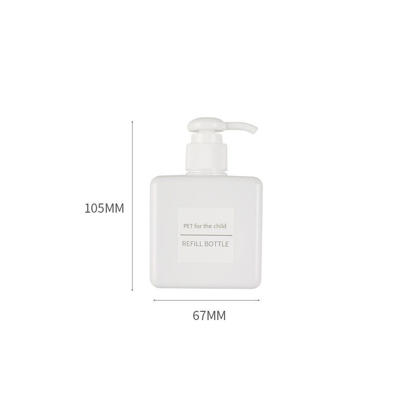 PETG 250ml Shampoo Lotion Pump