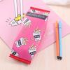 Student Pencil Case: Creative Macaron Cookie Design for Girls