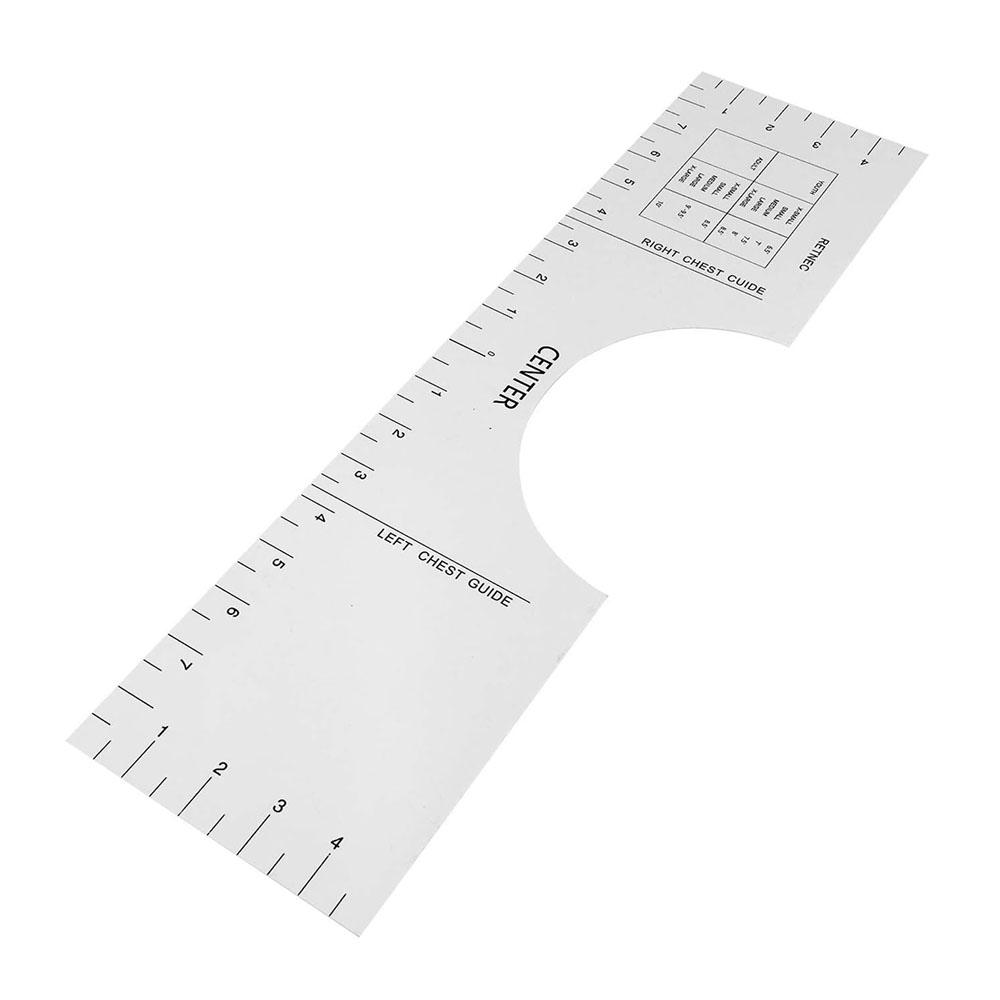 Tshirt Alignment Tool - Centering Shirt Tool Ruler-18*5 Inch