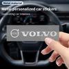 Emblema de Metal 3D para Carro Letra Adesivos Decorativos Emblema Decalque Para Volvo AWD C30 S80 S90 T6 V40 V50 V60 V70 V90 XC40 XC60 XC70 XC90