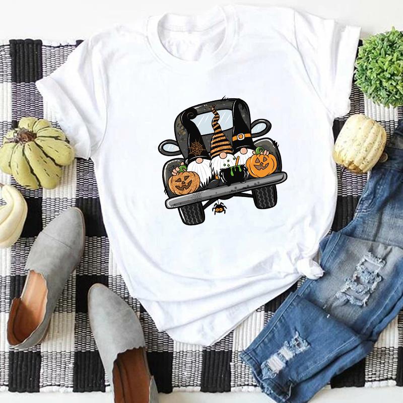 Halloween Patch 3 Gnomes Pumpkin Transfers Hoodies Parches Ropa Clothes Stickers Diy Heat Press Appliqued Patch On Clothes Arts