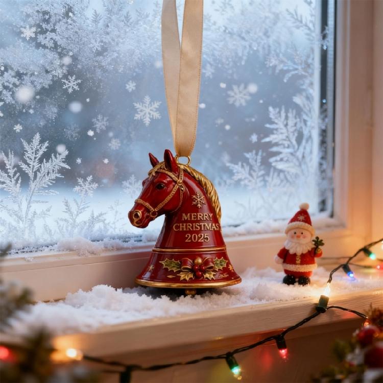 250th Anniversary Metal Bell Decoration Christmas Tree Bell Ornament For Holiday Tree Mantels Festival Home Decorations