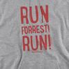 Forrest Gump Mens Run Forrest! Run Hoodie