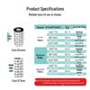 Zebra Resin Thermal Transfer Ribbon 90mm X 300m CN Plug (adapter Included)