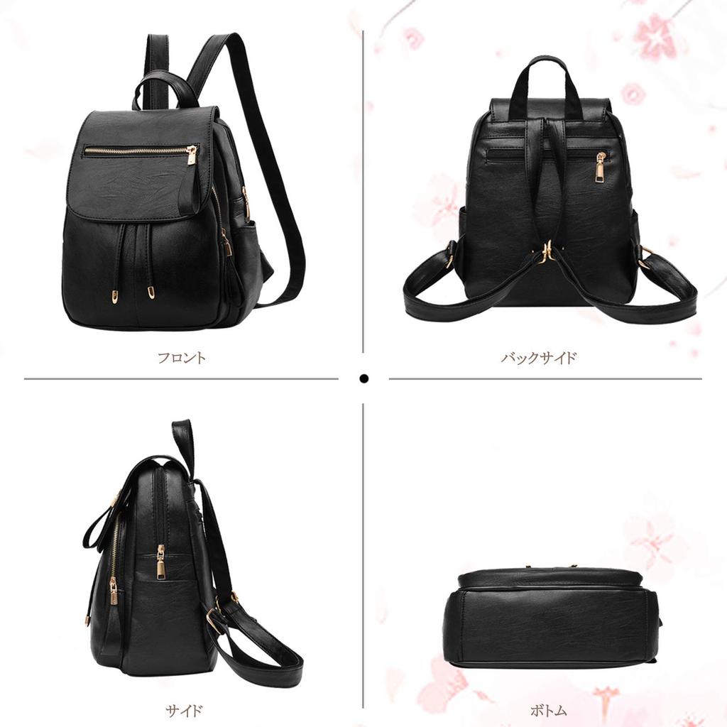 NICOLE DORIS Mini Backpack for Multiple PU Leather Perfect for Wine Red & Women's Daypack, Small, Adult-Size Business, Water-Repellent, Lightweight,