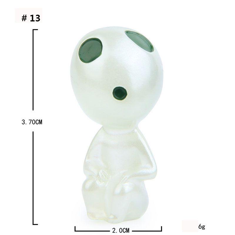 Enchanting Mini Mononoke Luminous Tree Elves Doll Ornament For Micro Landscape Bonsai