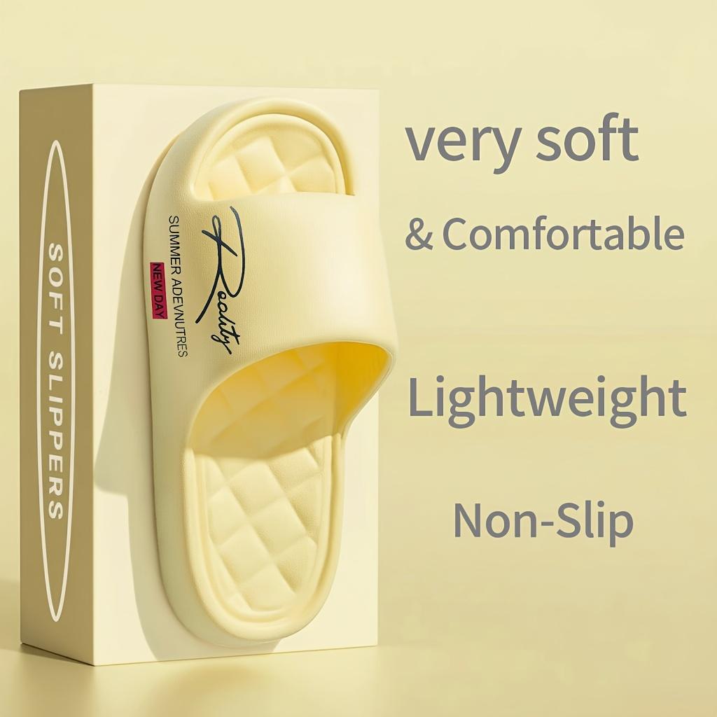 Women'S Lightweight EVA Slip-On Shoes Non-Slip, Comfortable Beach Slippers for All-Season Indoor And Outdoor Use