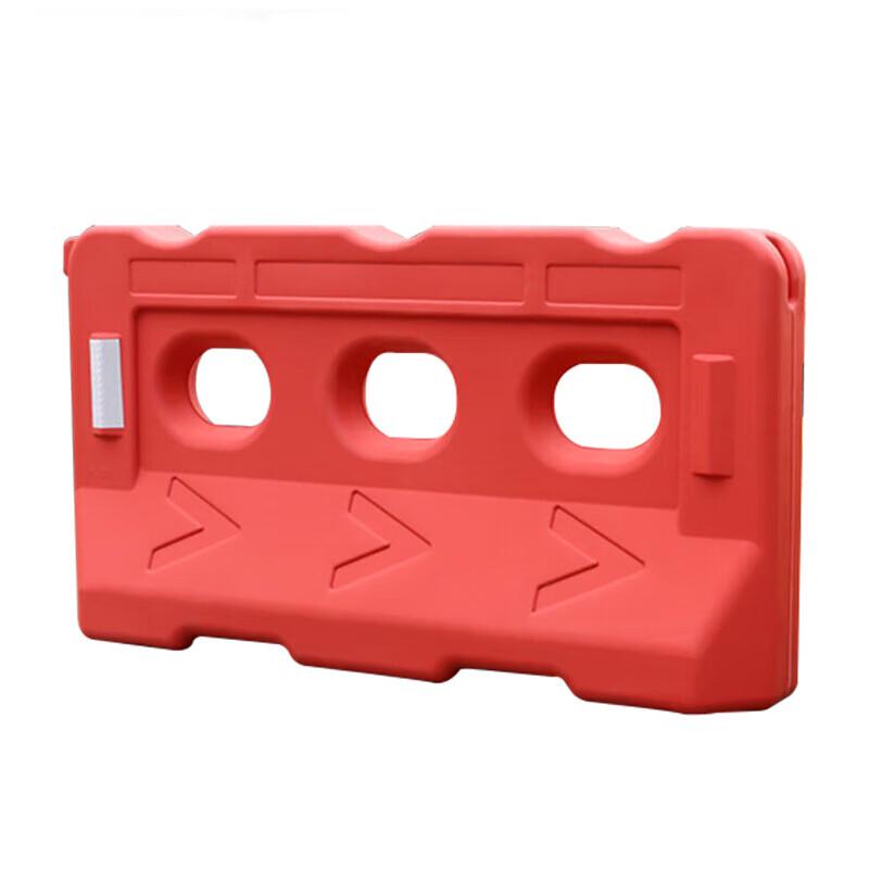 Three-Hole Blow-Molded Traffic Barrier One Size