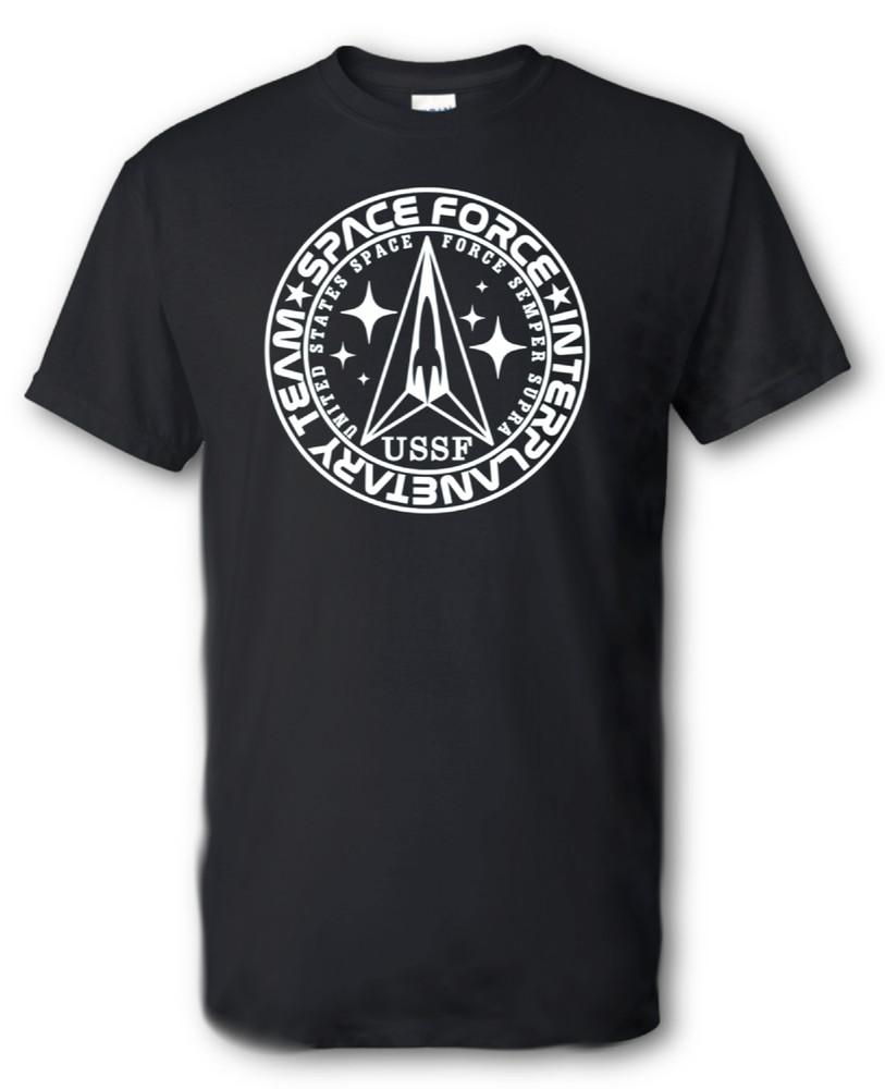 Space Force Interplanetary Team Shirt Brand New Multiple Sizes and Colors Unisex T-Shirt L