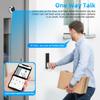 Camluxy Smart Tuya WiFi Door Camera 4.3 Inch 1080P Eye Peephole DoorBell 5000mAh PIR Motion Alarm Alexa Digital Door Viewer