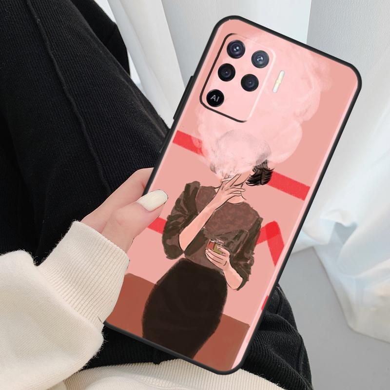 Twin Peaks Fire Walk With Me Case For Oppo A17 A57 A77 A40 A78 A54 A74 A94 A76 A16 A96 A18 A60 A80 A38 A58 A98 A15 A5 Pro