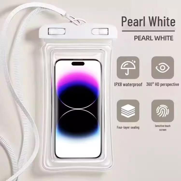 

Водонепроницаемый чехол для телефона с сенсорным экраном для плавания, рафтинга и дайвинга с защитой подушкой безопасности и герметичной конструкцией One size (fits phones up to 7.2 inches)