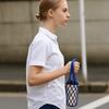 Portable Hand Woven Mesh Bag Hollow Out Handheld Coffee Bag Reusable Beverage Bag