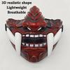 Fierce Teeth Halloween Cosplay Masks Lightweight Fang Mask  Clothing Accessories