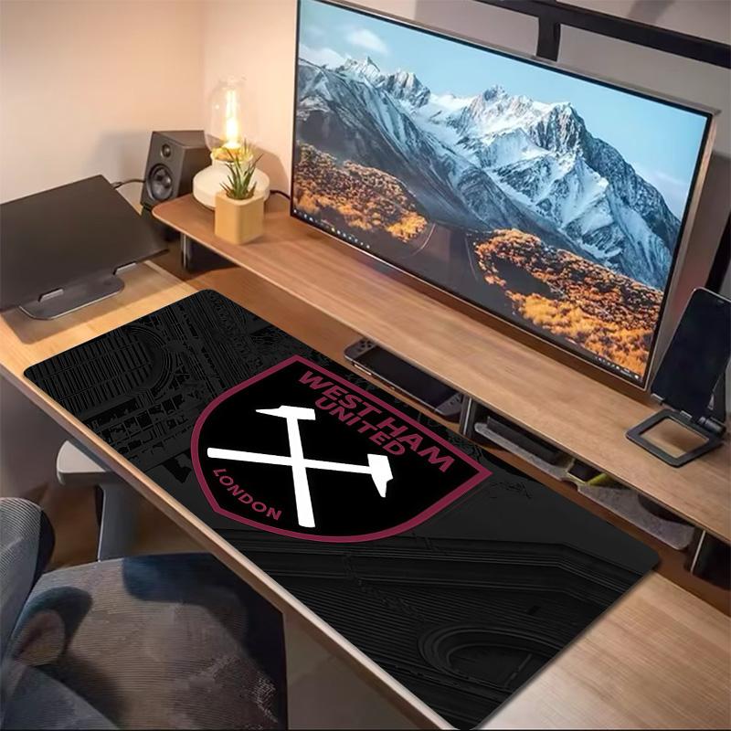 West Ham United2 Print Cushion Non-slip Laptop Tablet Big Mousepad XXL Mat Mini PC Playmat With Lock edge