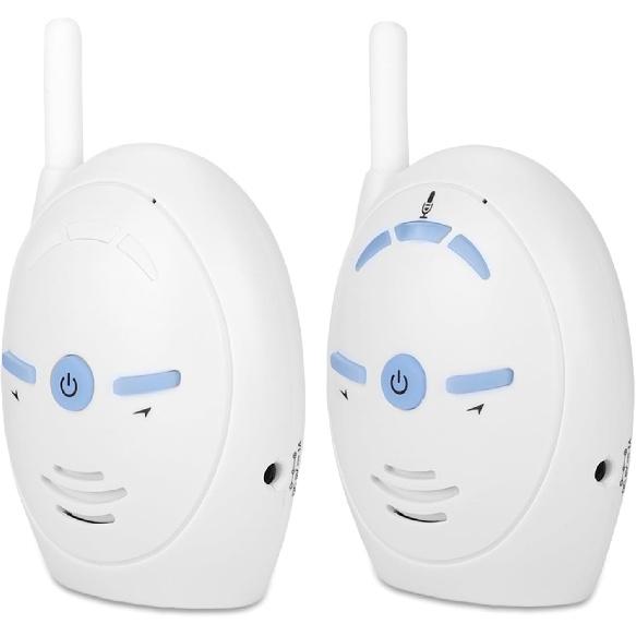 Digital Audio Baby Monitor, Nanny Intercom Surveillance System Support Two Way Audio, High Sensitivity Security Alarm for Home Baby Pet Monitor US