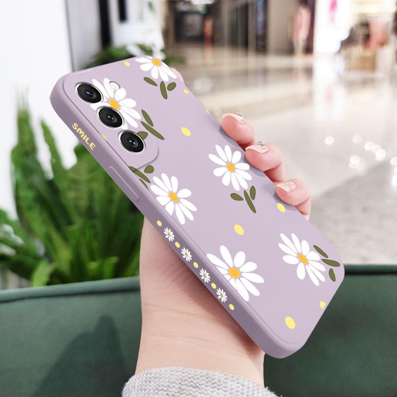 Beautiful Daisy Phone Case For Samsung Galaxy A17 A57 A37 A07 A56 A36 A26 A16 A06 Silicone Cover