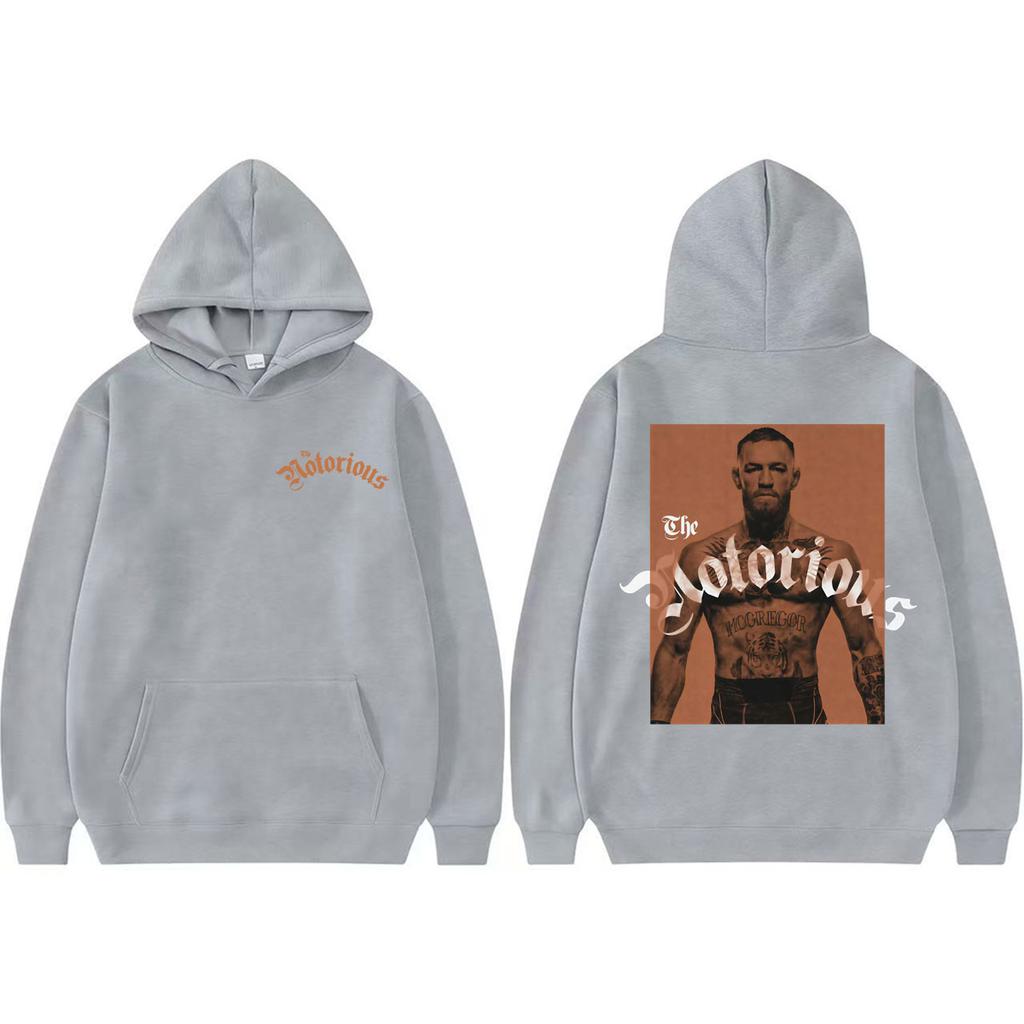 The Notorious Conor McGregor Fan Gifts Hoodies Harajuku Fashion High Street Sweatshirts Casual Fleece Oversized Pullovers