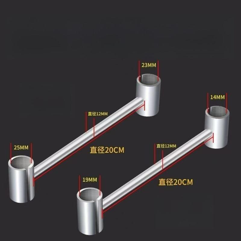Xiaomi Dual Head Hinge Adjusting Tool for Sliding Cabinet Doors Gap Fixing Wrench Universal Labor Saving Repair Spanner Tool