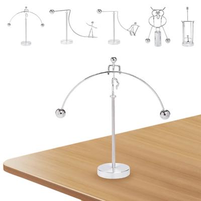 Nerezový balanční točivý vrch Balance To Y Dekompresní Věda Fyzika To Y Kancelářské dekorace Domácnost