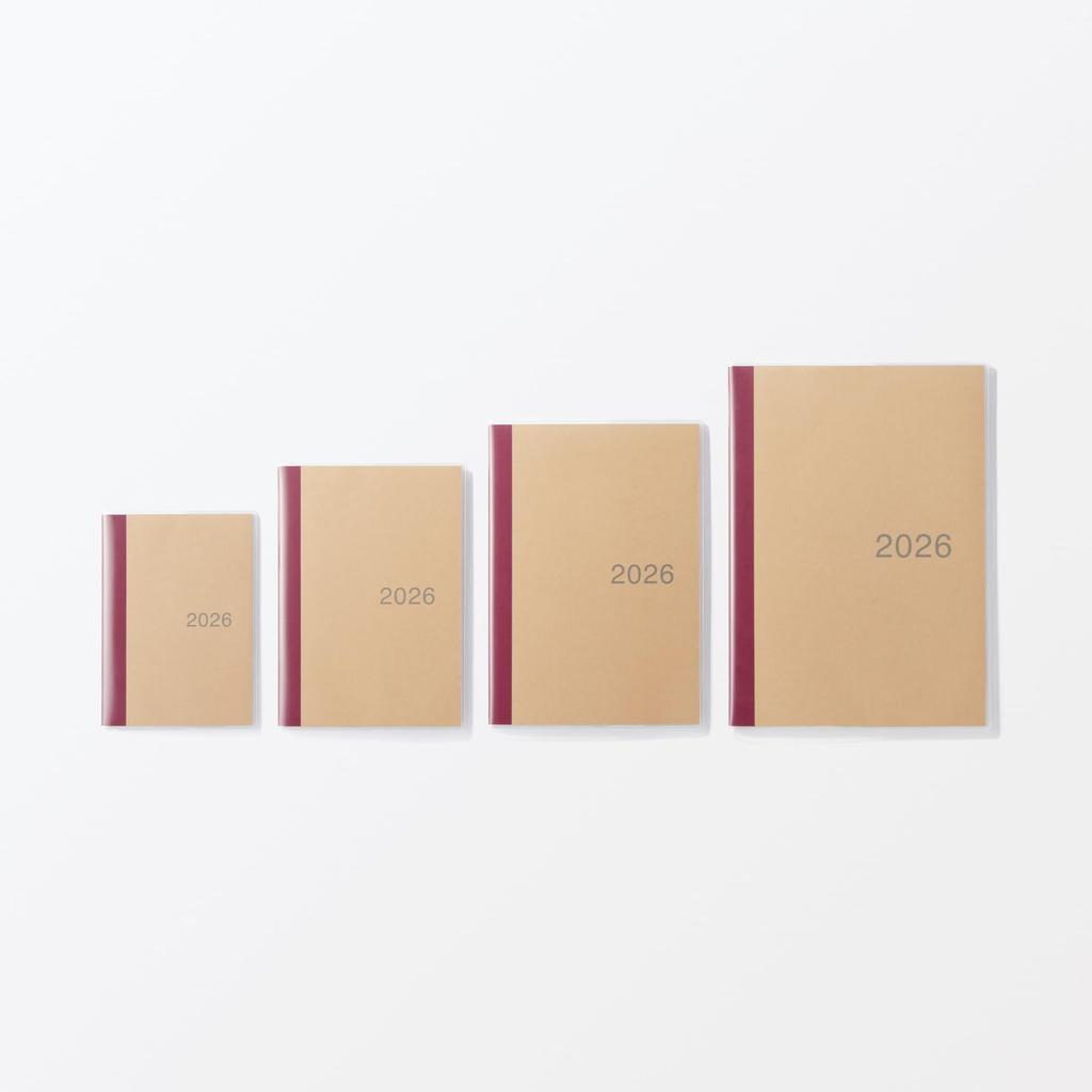 MUJI 2026 A5 Monthly Starting December A5 84854446 Planner, 2025,