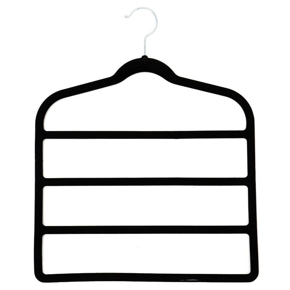 

Вместимость Четырехслойная подвесная стойка Набор из пяти бесследных висящих брюк Процесс флокирования