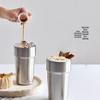 Ouleike 500ml Dual-Drink 316 Stainless Steel Travel Mug