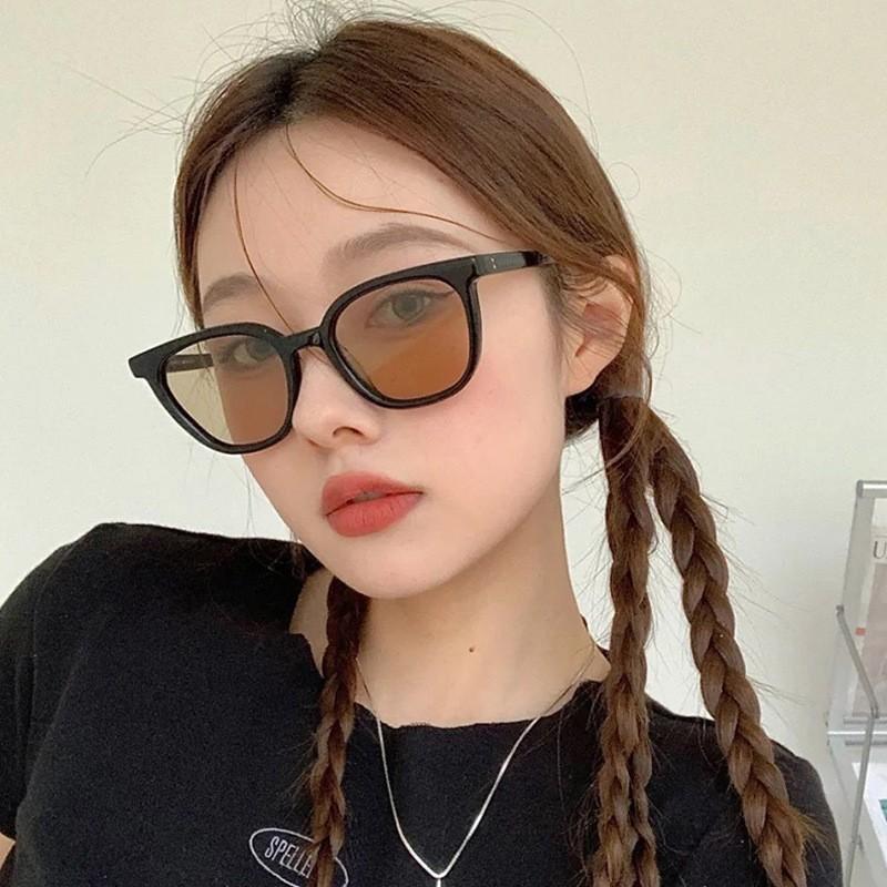 Sunglasses for Women's High-end Sense, Small Face, UV Protection, Large Frame, Retro Cat Eye Glasses 2025 New Sunglasses for Men