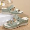 Women's Hollow Out Sandal Flat Sandals Lightweight and Wedge Slippers