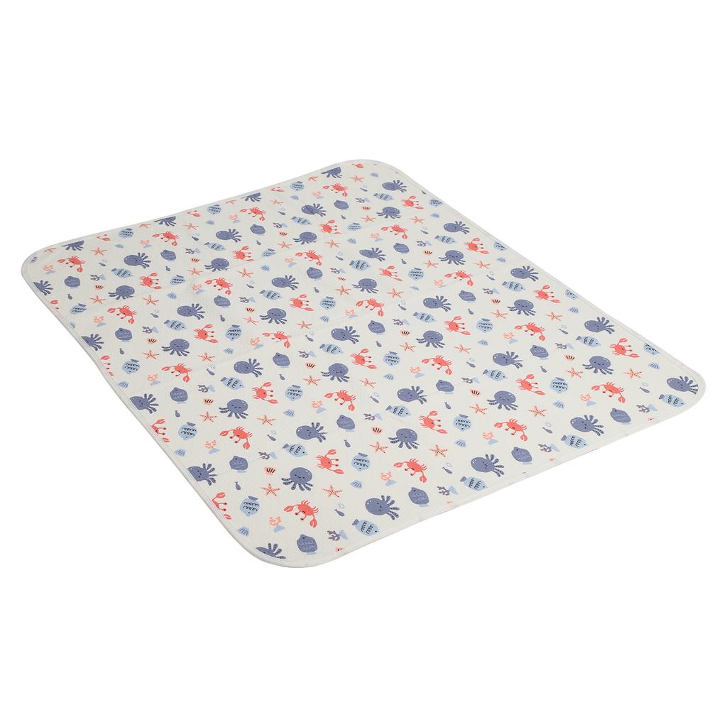 Waterproof Changing Pad Liner Washable Breathable Cotton Diaper Changing Pad 80 0cm