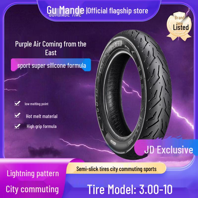 Goodman Purple Qi from the East EV Semi-Slick Tubeless Tire