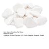 12 Pcs White Painting Rocks 2" to 3" Irregular Shape Rocks Bulk