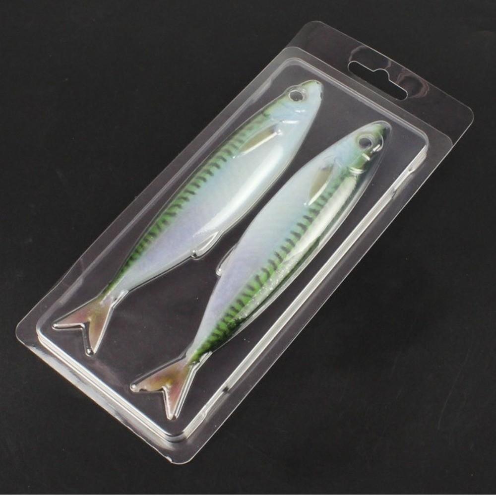 3pcs 3D Simulation Flying Fish Lures PVC Material Luminous Fishing Lures Sea Fishing