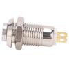 8mm Metalldruckknopfschalter Wasserdichter selbstsichernder Startschalter 3V (Ohne Licht)