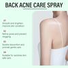 Back Acne Care Spray Cleansing Shrink Pores Reduce Clogging Oil Control Smoothing Brightening Marks Spot Pimples Reduction Spray