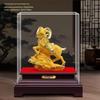 Golden Sheep Feng Shui Figurine for Prosperity - Three Sheep Zodiac Wealth Attracting Gift