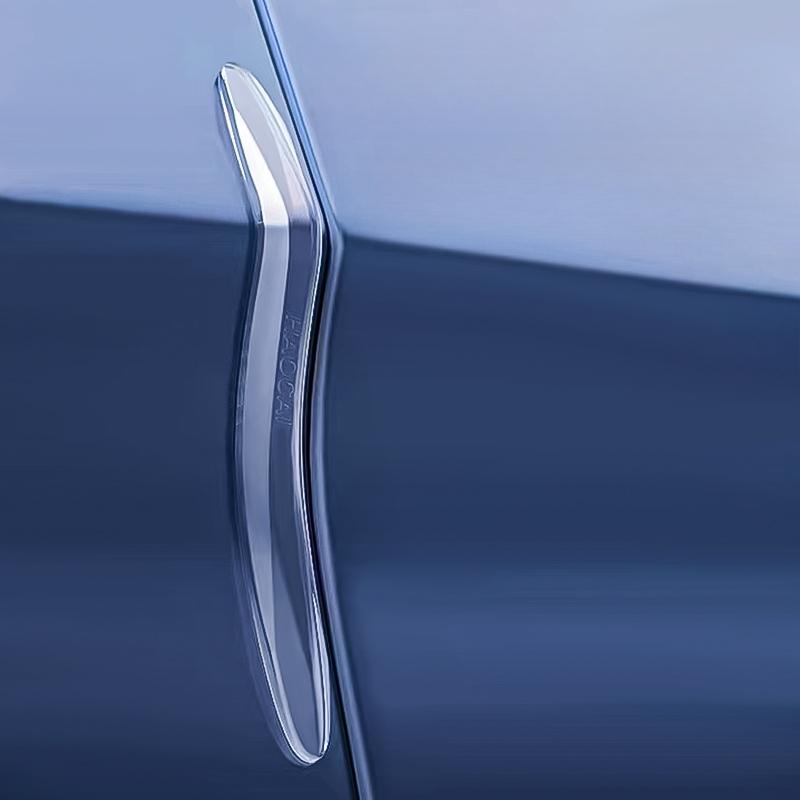 For BMW 3/5/7 Series X1/X3/X5L Premium Stealth Door Guards - Transparent Anti-Impact TPU Strips & OE-Style Mirror AccentsS3GT