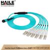 HAILE Multi-mode MPO-LC 12-core 40G/10G & 100G/25G OM3 Fiber Adapter