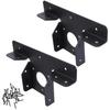 Wood Post Metal T Shaped Bracket Pergola Corner Brackets Extension 3-Way Right Angles Bracket Gazebo Accessories