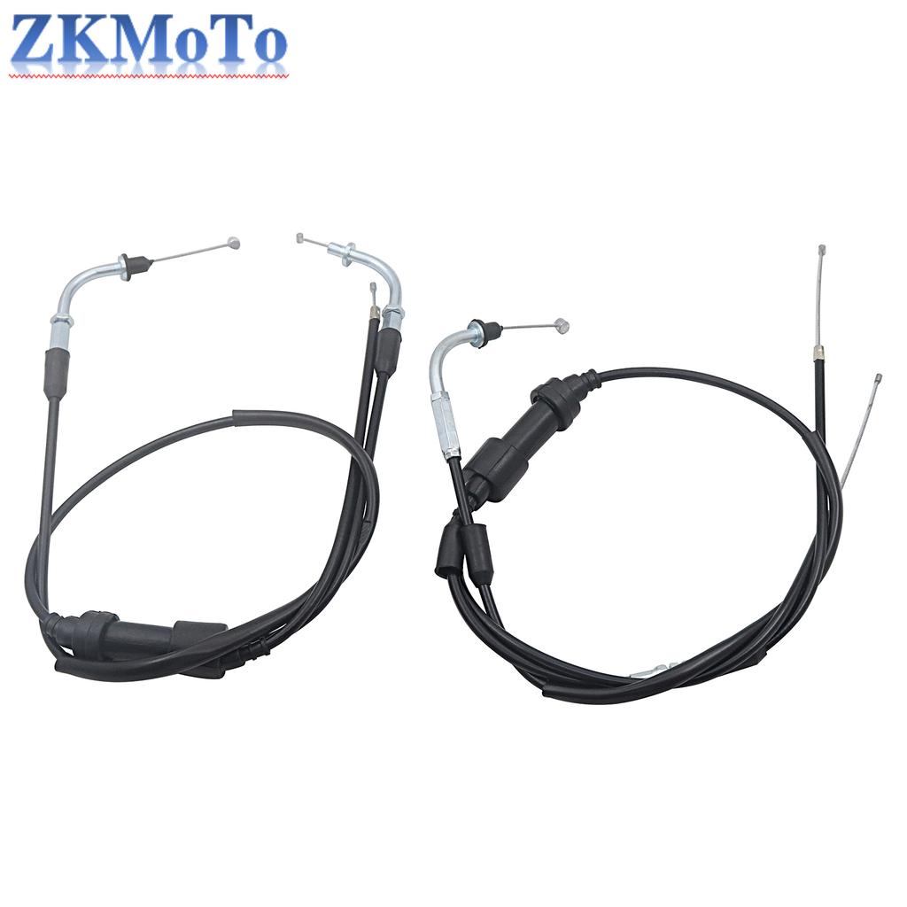 Motocross Throttle Cable Throttle Valve Gas Line For Yamaha PW50 PW80 BW80 PY50 PW BW PY 50 80 1981-2009 Motorcycle Parts