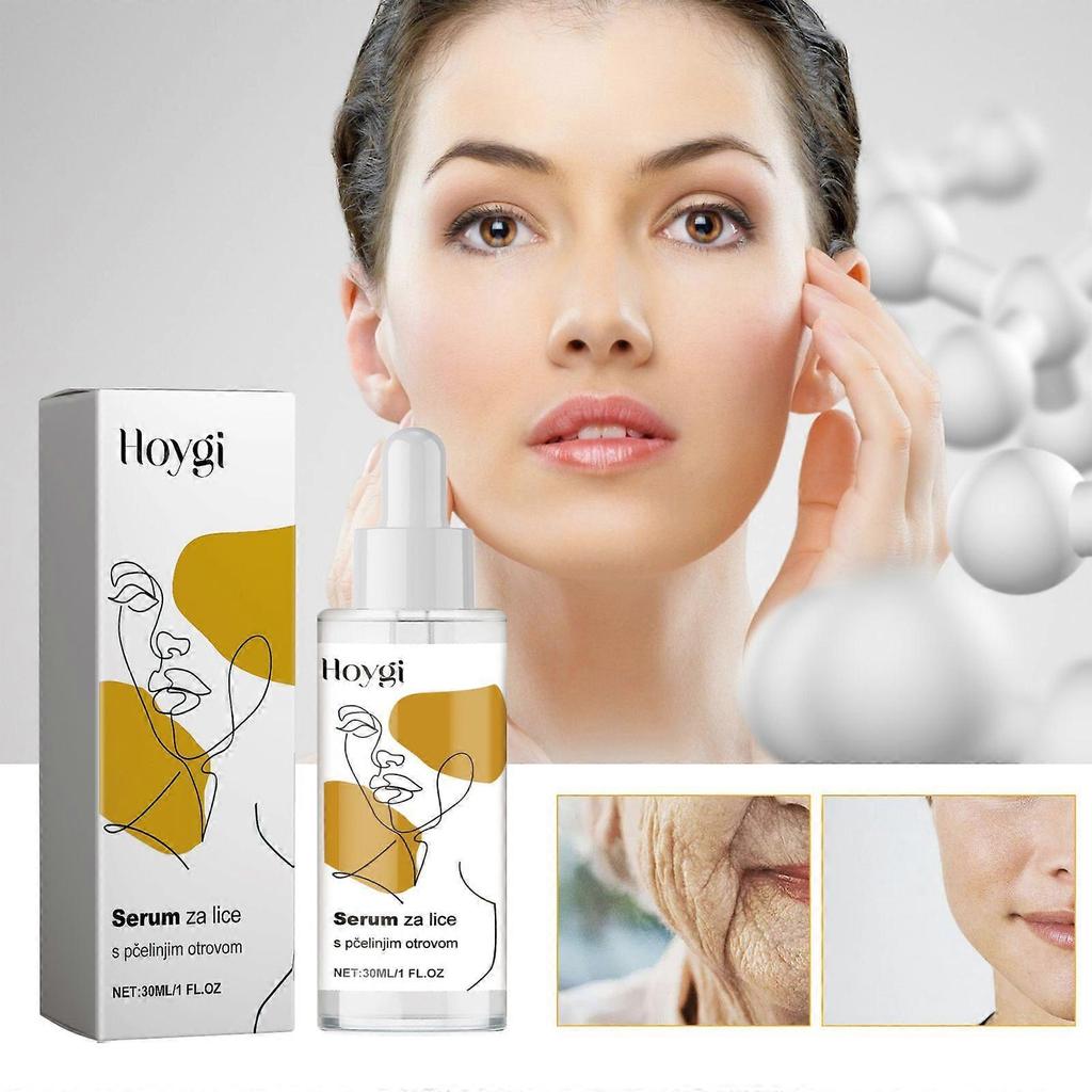 Limited time!!Hoygi Bee Venom Anti-Aging Facial Serum Reduces Fine Lines And Crow's Feet, Smooths Skin, Long-Lasting Moisturizing, Anti-Wrinkle Serum