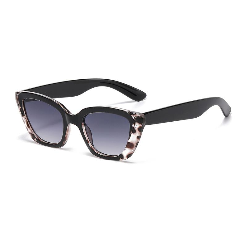  Fashion Cat Eye Sunglasses Women Fashion Pattern Leopard Gradient Shades UV400