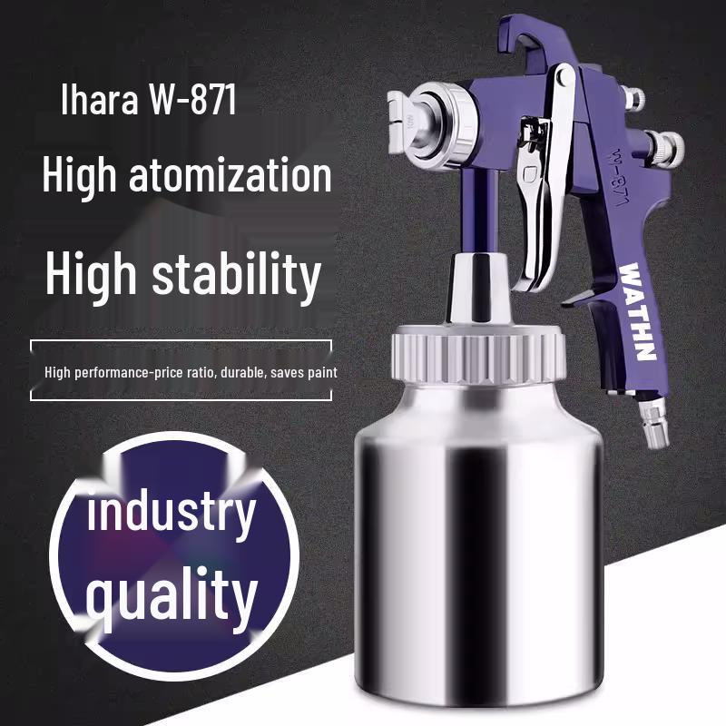 

W871 High Atomization Multicolor & Latex Paint Spray Gun for Water-Based & Three-Proof Paints