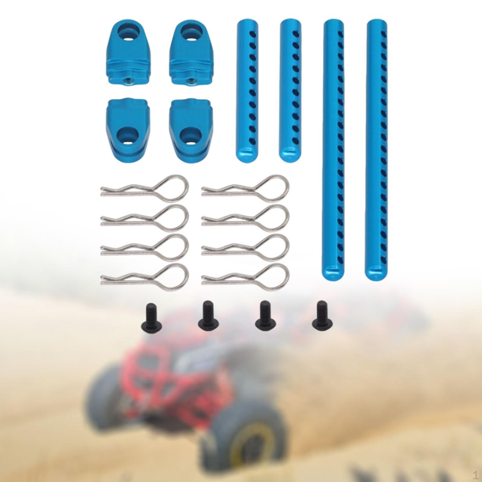 

1/10 RC Car Shell Column Accessories Professional, Sturdy, Direct Replaces, Body Post синій