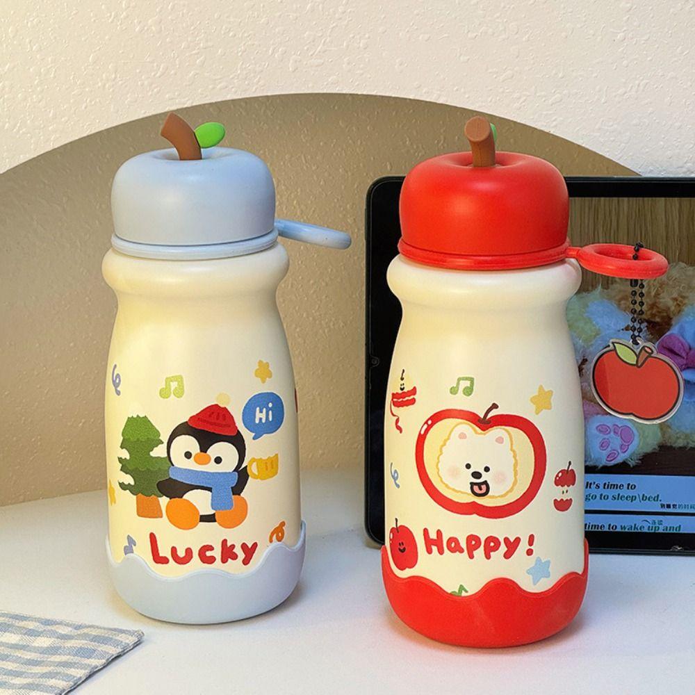 Cartoon Pattern Thermal Cup Large Capacity Insulated Cup New Coffee Cup  Gift