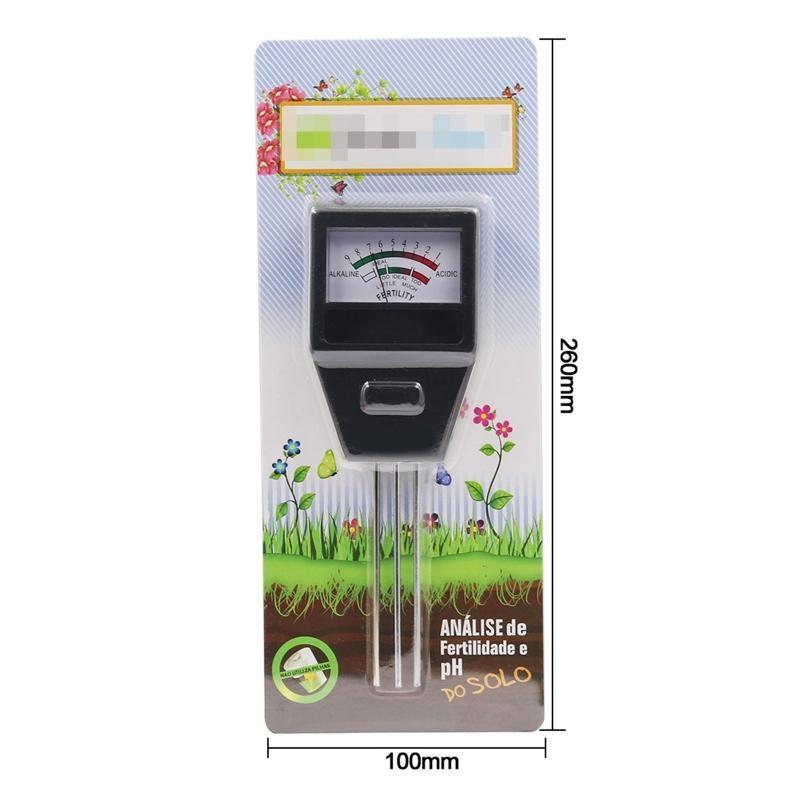652F Soil Meter Soil Fertility Tester Soil Tester Great for Home & Garden Plants Care Lawn Farm Indoor & Outdoor Use