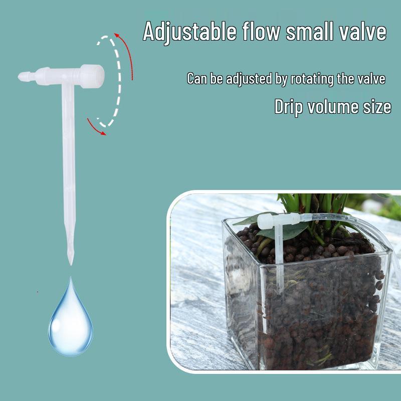 Automatic Adjustable Drip Irrigation System for Potted Plants - Ideal for Lazy Gardeners & Travelers