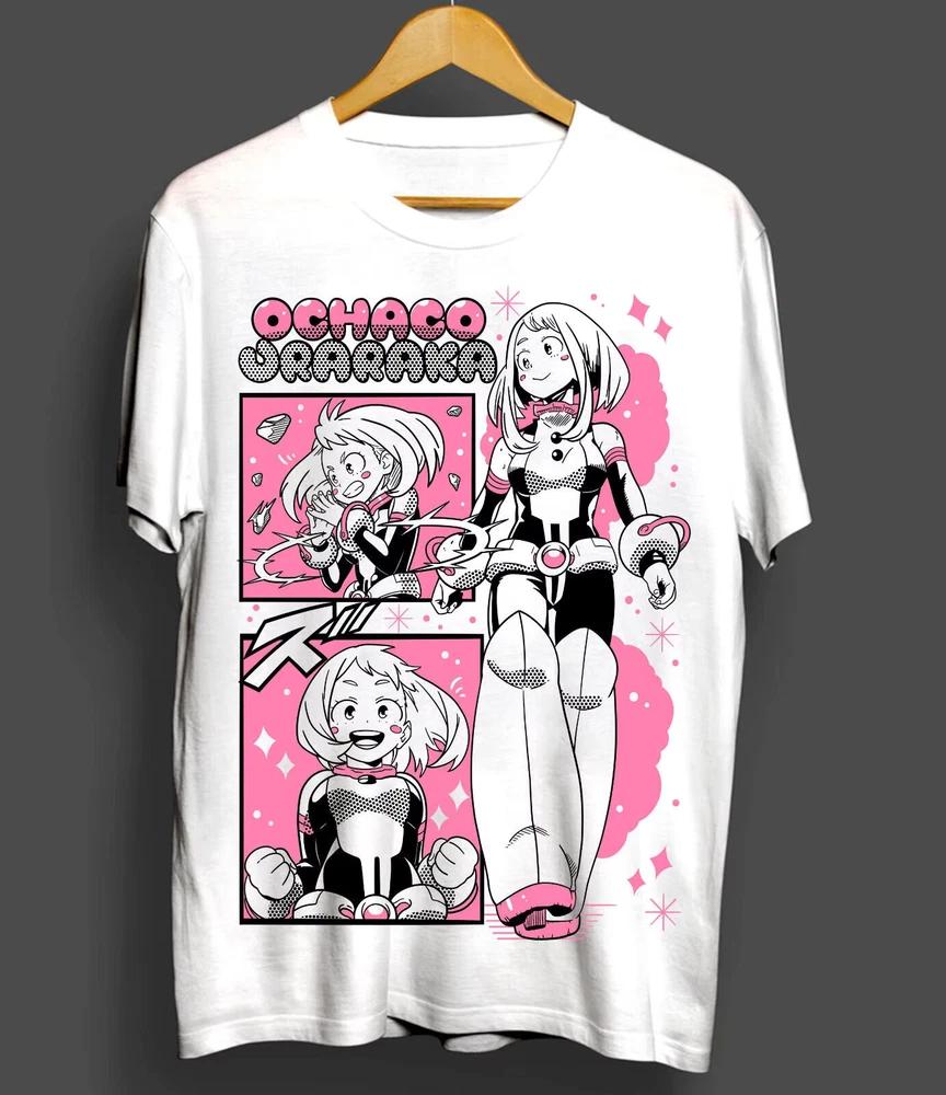 Ochaco Uraraka Boku No Hero Academia Anime Waifu Tshirt Unisex S