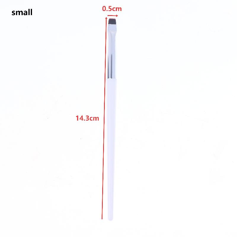 1 Pcs Flat Head Lash Perm Brush Eyelash Lamination & Lifting Tool Professional Separating Brush For Extensions Lift And Styling