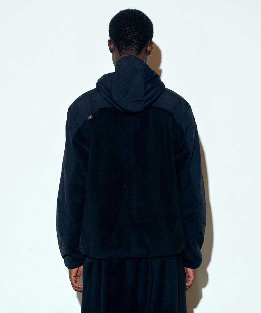 Sculptor Polartec® Reversible Zip-Up Hoodie Black